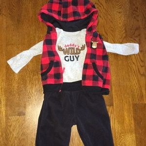 “Daddy’s Wild Guy” Outfit.